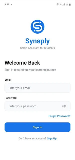 Synaply - AI Study Assistant Screenshot 0