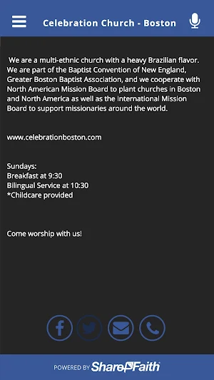 Celebration Church - Boston Screenshot 2