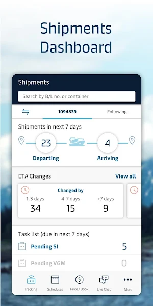 Maersk Shipment Screenshot 0