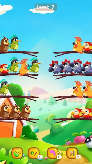 Bird Sort - Bird Match Screenshot 0