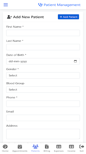 Doctors Clinic OPD Management Screenshot 3