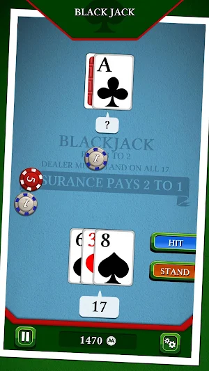 Blackjack Screenshot 2