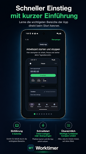 Worktimer Time Tracking Screenshot 0