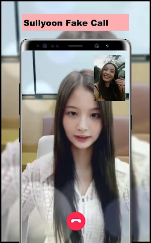 Sullyoon Fake Call Screenshot 1