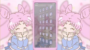 Kawaii Cute Girl Theme Screenshot 2