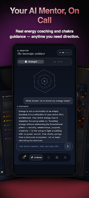 REA: Chakra Energy Planner Screenshot 2