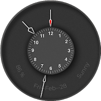 Time Elegance Watch Face