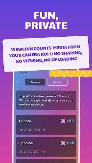 Viewcoin: Snap & Get Rewards Screenshot 3