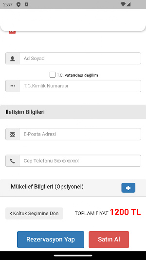 Venn Seyahat Screenshot 2
