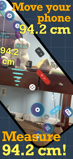 Measure by Moving - Phruler AR Screenshot 1