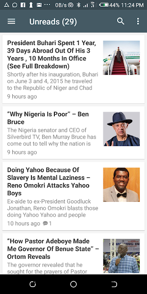 Naija Breaking News Screenshot 0