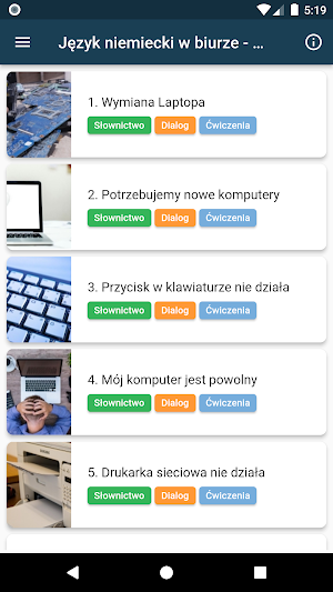 Język niemiecki w biurze Screenshot 0