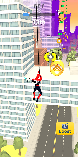 Spider Swing Rider: Superhero Screenshot 3