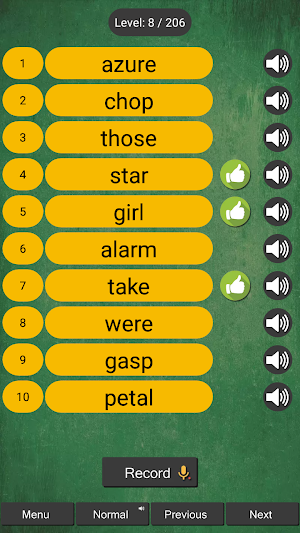 Kids English Word Reading (Learn how to pronounce) Screenshot 3