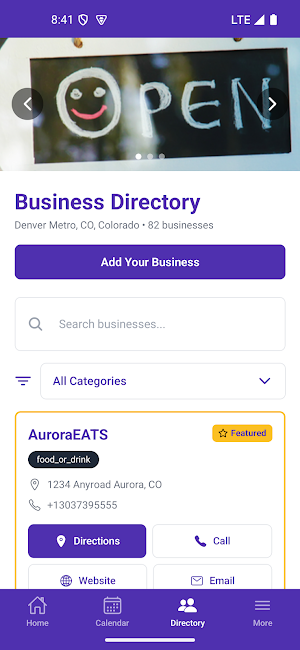 Your Community Hub Screenshot 2