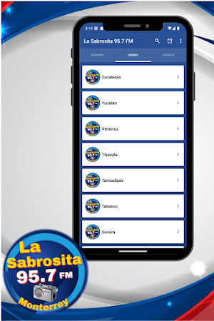 La Sabrosita 95.7 FM Screenshot 2