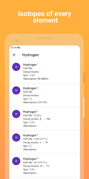Periodic Table Pro: Chemical Elements & Properties Screenshot 3