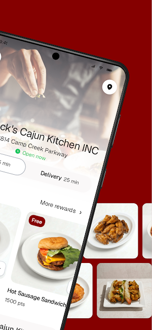 Big Back's Cajun Kitchen Screenshot 1