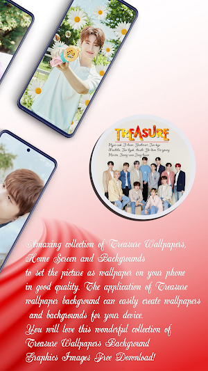 Kpop Lovers TREASURE Wallpaper Screenshot 3