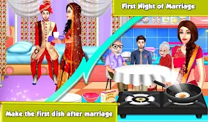 Indian Wedding Honeymoon Marriage Part3 Love Game Screenshot 0