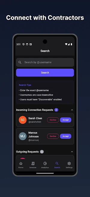 TrustBill Screenshot 2