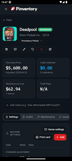 Pinventory Screenshot 2
