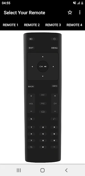 Vizio TV Remote Screenshot 0