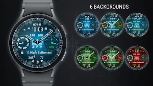 VF02 Winter Watch Face Screenshot 2