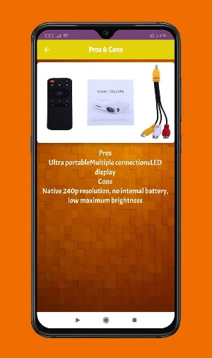 YG300 Projector Guide Screenshot 1