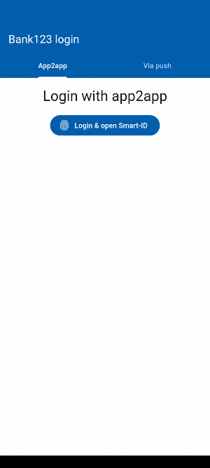 Bank123 - TESTING only Screenshot 0