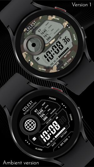CELEST5535 Retro Digital Watch Screenshot 0