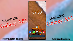 Samsung Galaxy A51 Themes: Lau Screenshot 1