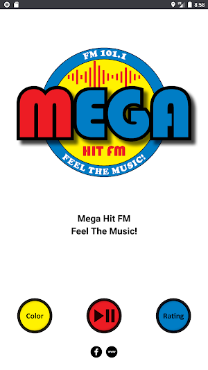 Mega Hit FM Screenshot 1