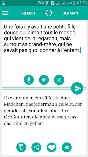 French German Translator Screenshot 1
