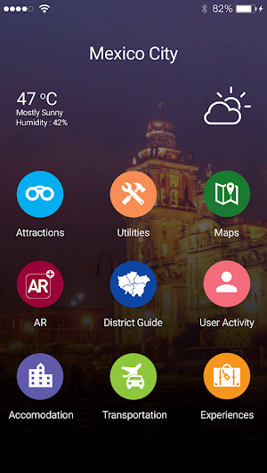 Mexico City Travel Guide Screenshot 0