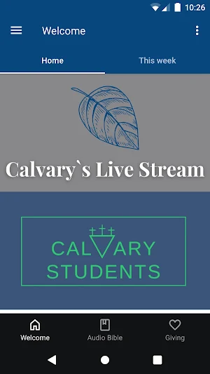 Calvary Baptist Ball Ground Screenshot 0