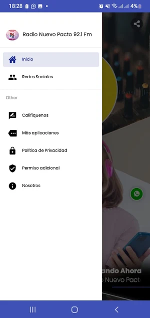 Radio Nuevo Pacto 92.1 Fm Screenshot 1