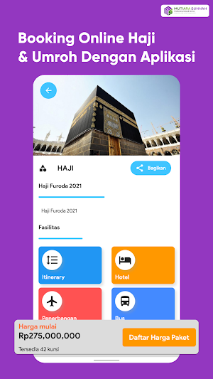 Mutiara Sunnah : Applikasi Jamaah Umroh dan Haji Screenshot 1
