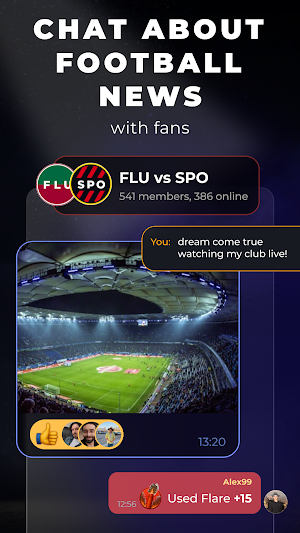 FootballHUB: Fan Clash Screenshot 2