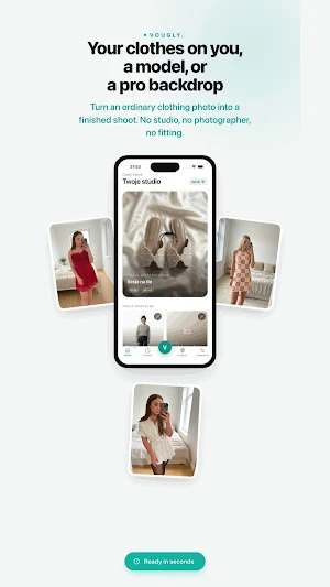 Vougly: AI Clothes Photos Screenshot 0