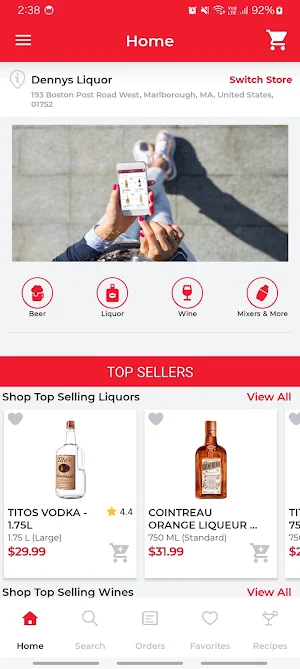 Dennys Liquor Screenshot 0