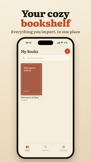 Audory: PDF to Audiobook Screenshot 1