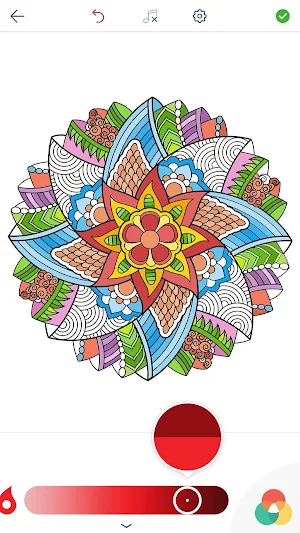 Magic Mandalas: Coloring Pages Screenshot 2