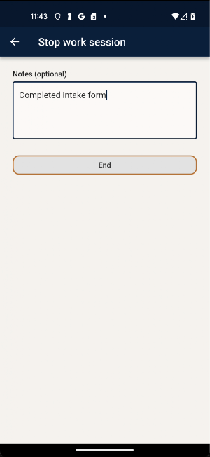 TymClock Solo Screenshot 2