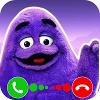 Grimace Shake Fake Call