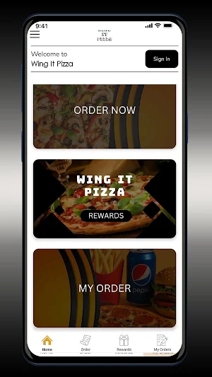 Wing It Pizza Screenshot 1