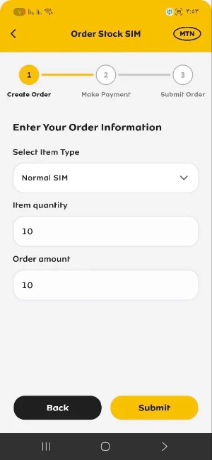 MTN Unified App Screenshot 3