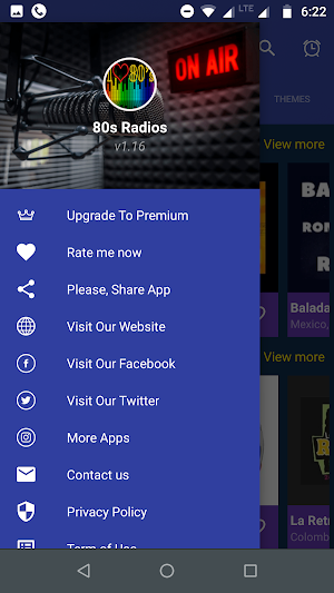 80s Radio: 80s Music Radio Stations Screenshot 1