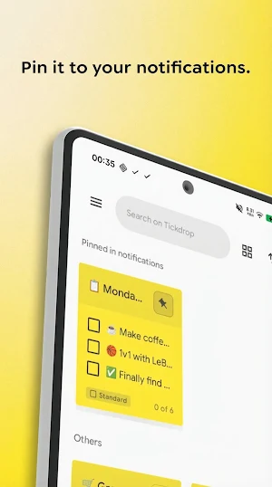 Tickdrop | Notification to-do Screenshot 2