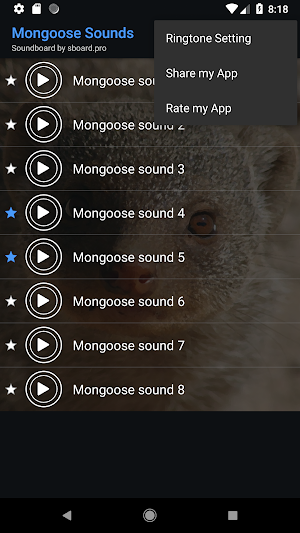 Mongoose sounds ~ Sboard.pro Screenshot 3